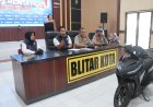 Polres Blitar Kota Amankan Tiga Tersangka Perampasan Modus Jebak Korban Lewat Aplikasi Kencan